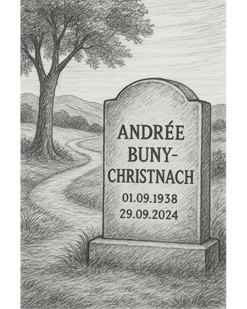 Traueranzeige für Andrée Buny-Christnach