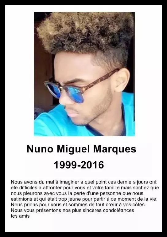 Traueranzeige für Nuno Miguel Marques