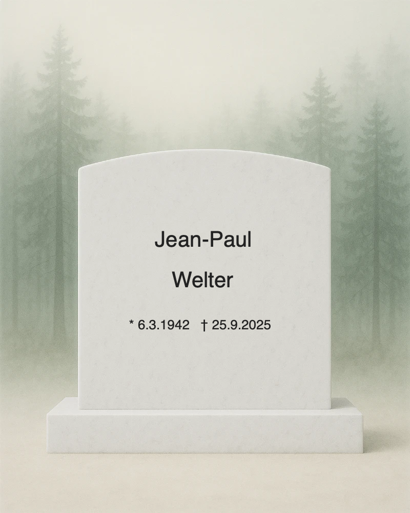 Traueranzeige für Jean-Paul Welter