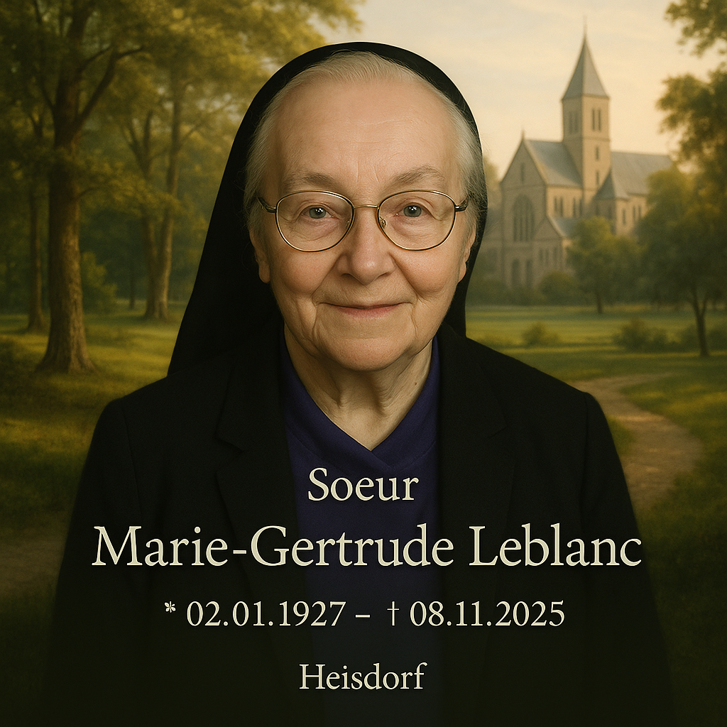 Traueranzeige für Soeur Marie-Gertrude Leblanc