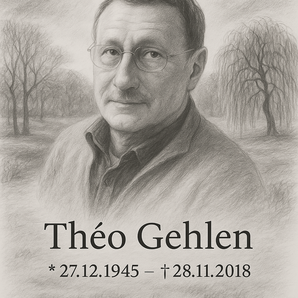 Traueranzeige für Théo Gehlen