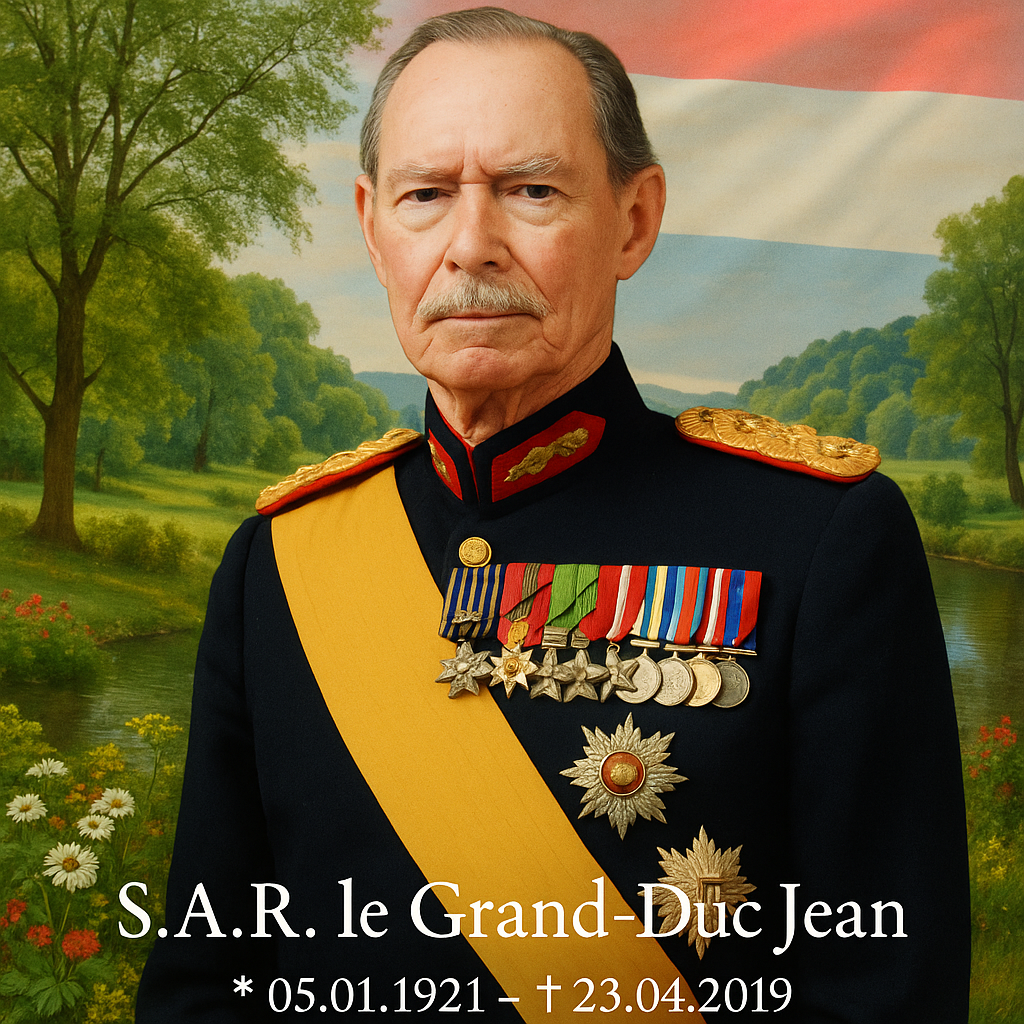 Traueranzeige für S.A.R. le Grand-Duc Jean