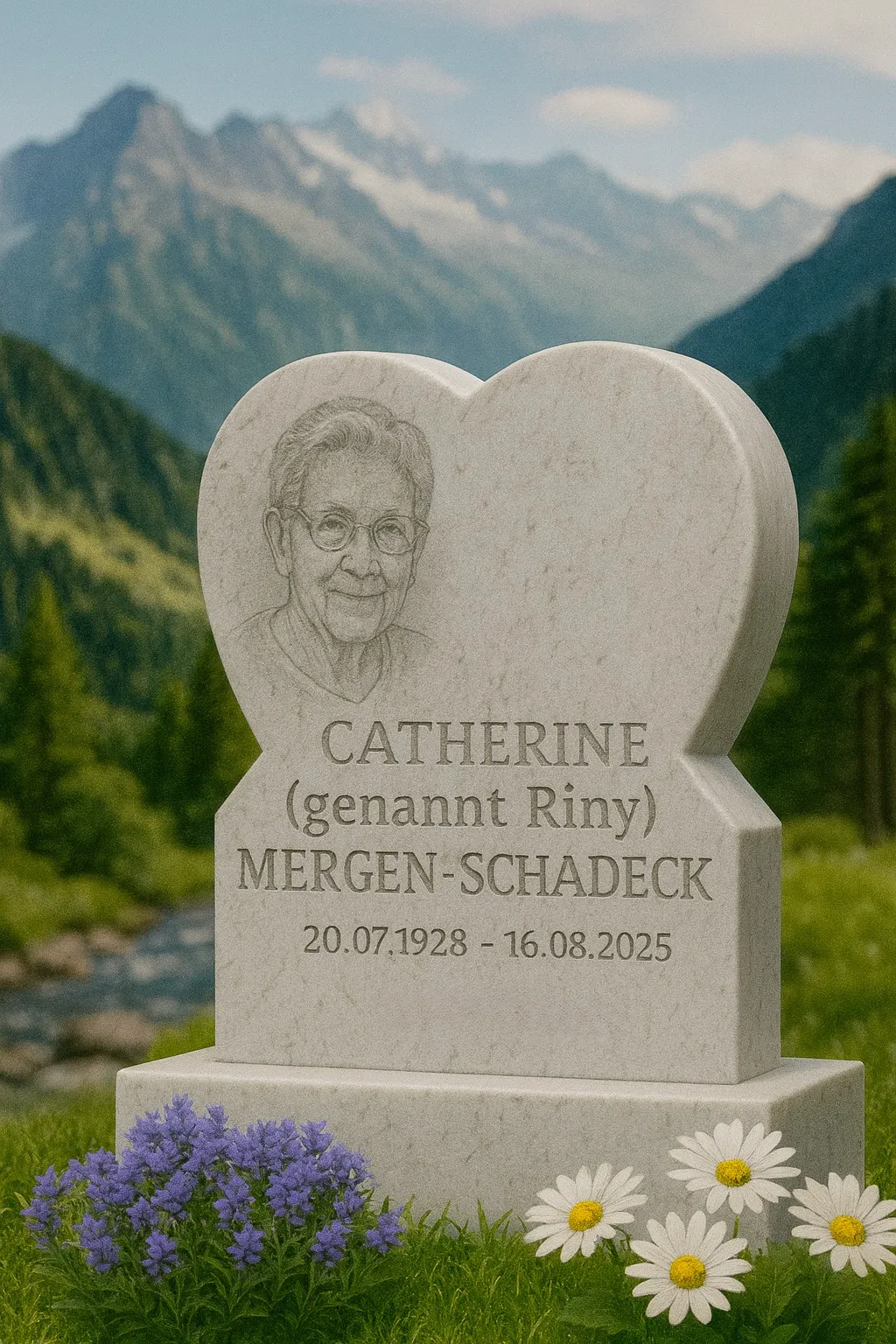 Traueranzeige für Catherine Mergen