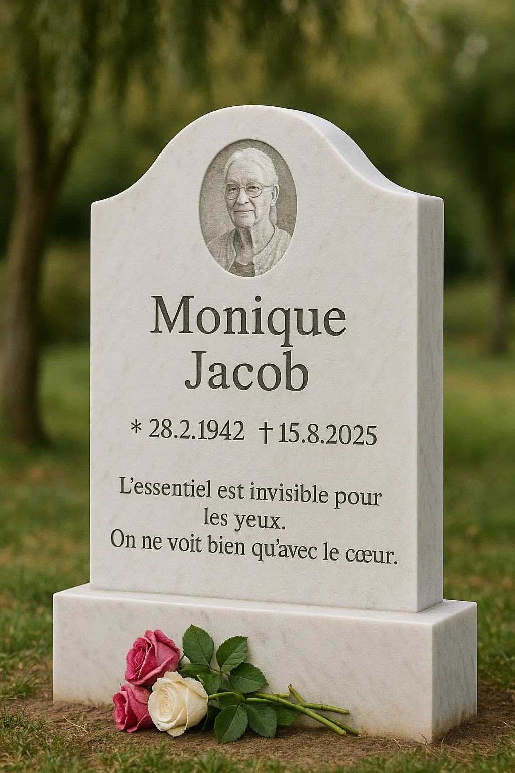 Traueranzeige für Monique Jacob