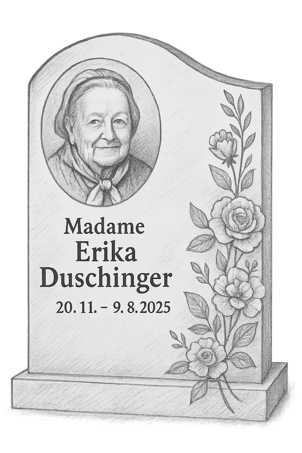 Traueranzeige für Erika Duschinger