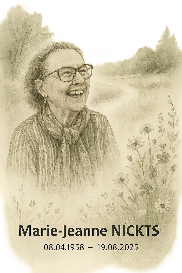 Traueranzeige für Marie-Jeanne Nichts