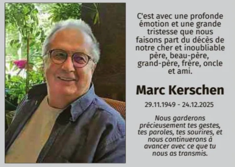 Traueranzeige für Marc Kerschen