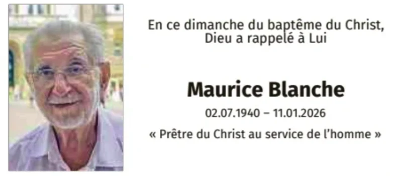 Traueranzeige für Maurice Blanche