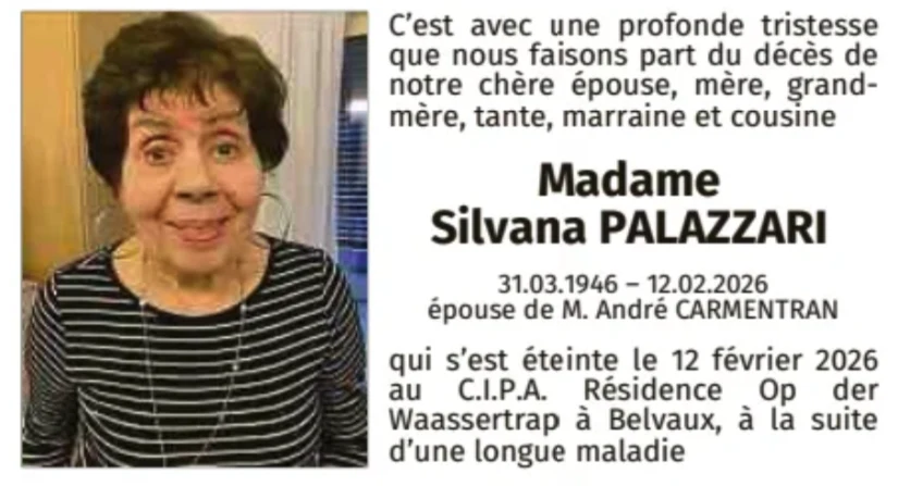 Traueranzeige für Silvana Plalazzari