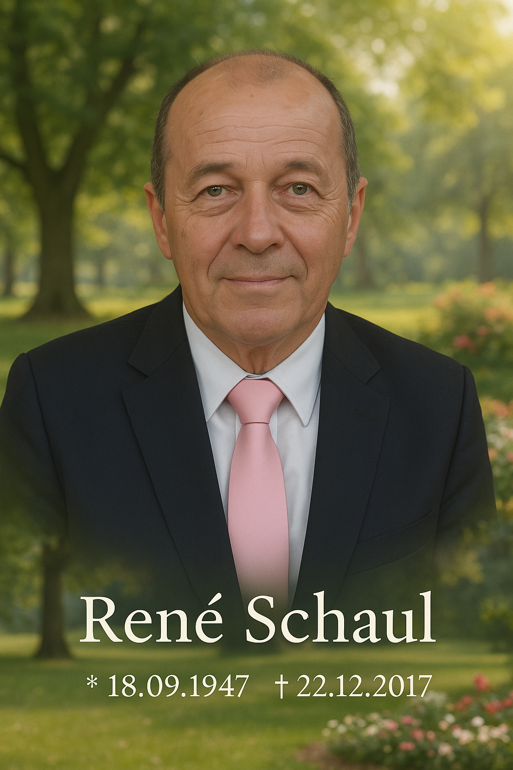 Traueranzeige für René Schaul